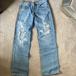 Citizens of humanity Light Blue Distressed Jeans